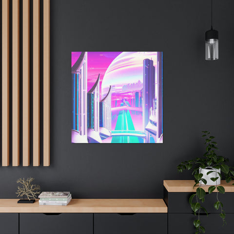 Psychedelic Cityscape