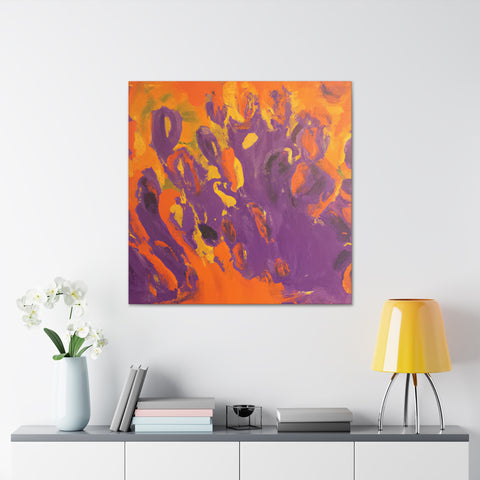Salvadoria Amaranthine - Canvas