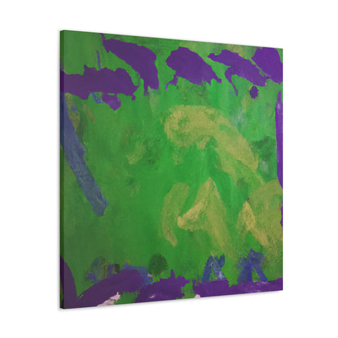 Elfonzo the Greenpurple - Canvas