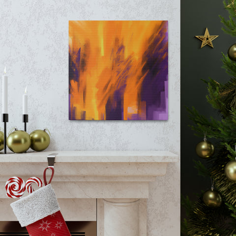 Fidelia Violettorange - Canvas