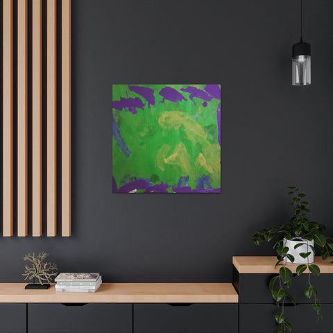 Elfonzo the Greenpurple - Canvas