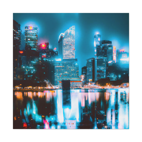 and eye-catching
Neon Nightscape