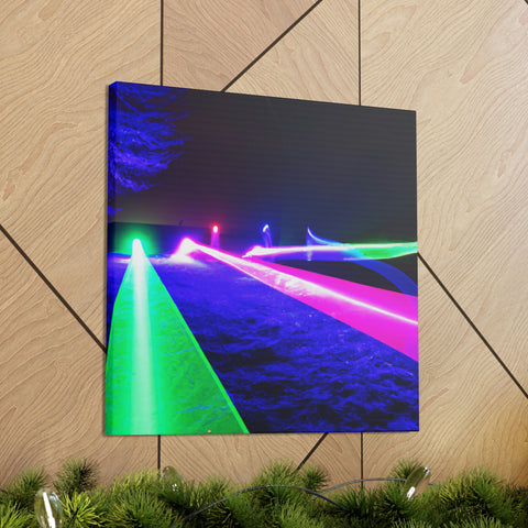 and catchy
Rainbow Laser Nightscape