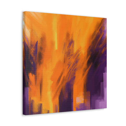 Fidelia Violettorange - Canvas