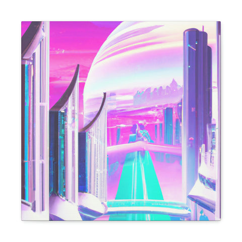 Psychedelic Cityscape