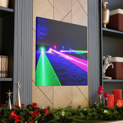 and catchy
Rainbow Laser Nightscape