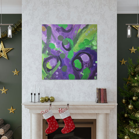 Ariston Greenspurple. - Canvas