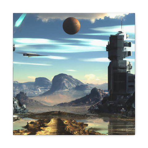 and catchy
Futuristic Transhumanism Scene.