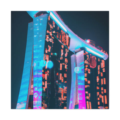, cool and catchy
Neon Cityscape