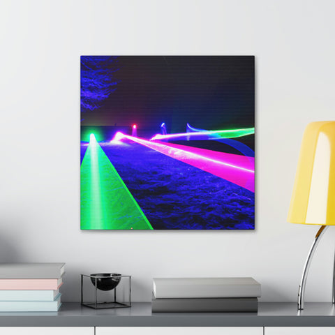 and catchy
Rainbow Laser Nightscape