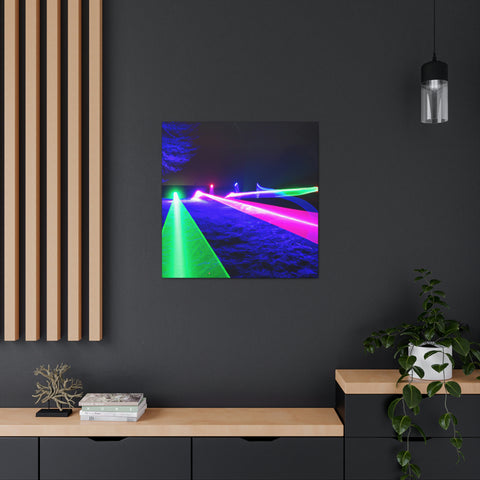 and catchy
Rainbow Laser Nightscape