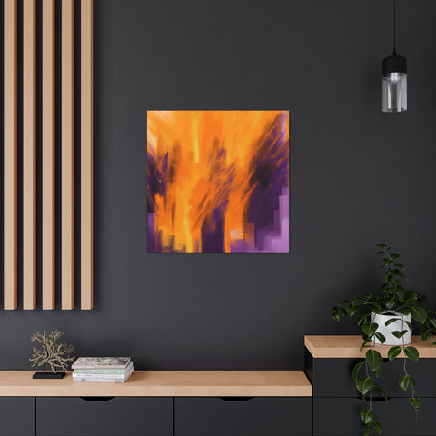 Fidelia Violettorange - Canvas