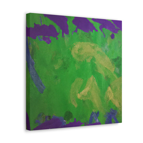 Elfonzo the Greenpurple - Canvas