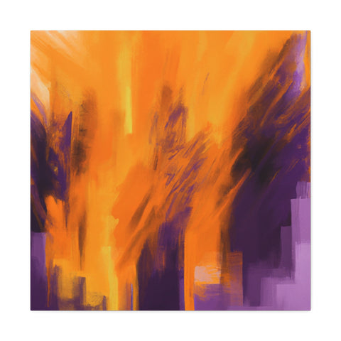 Fidelia Violettorange - Canvas
