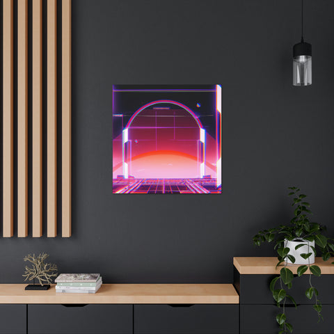 Neon Cyberpunk Landscape