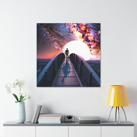 , as it would go on a product label
Real Surreal Bridge