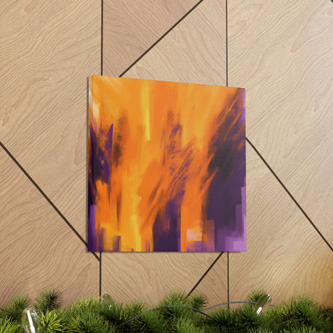 Fidelia Violettorange - Canvas