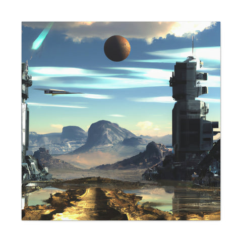 and catchy
Futuristic Transhumanism Scene.