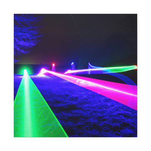 and catchy
Rainbow Laser Nightscape