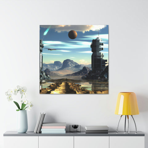 and catchy
Futuristic Transhumanism Scene.