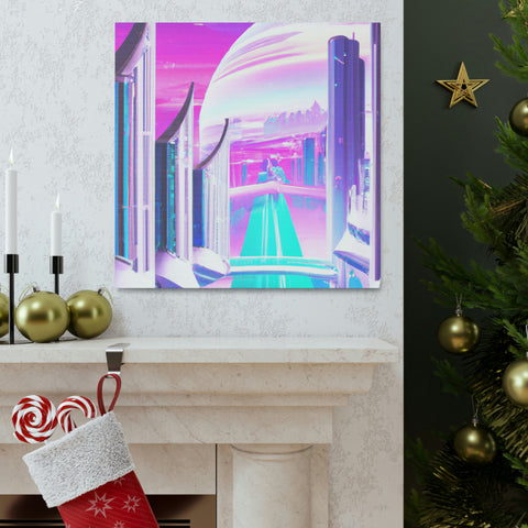 Psychedelic Cityscape