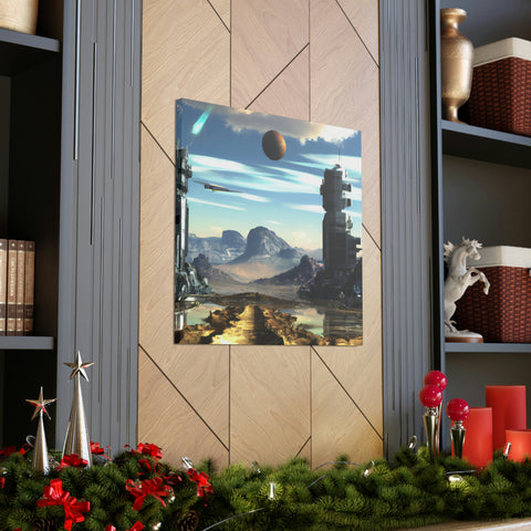 and catchy
Futuristic Transhumanism Scene.