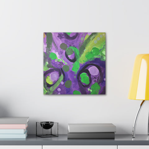 Ariston Greenspurple. - Canvas