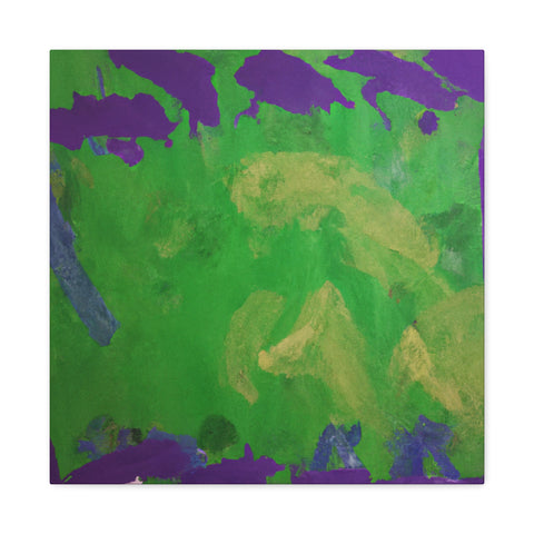 Elfonzo the Greenpurple - Canvas