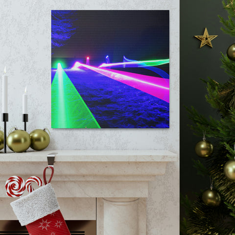 and catchy
Rainbow Laser Nightscape