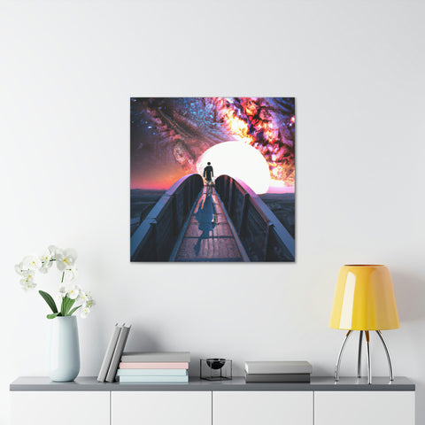 , as it would go on a product label
Real Surreal Bridge