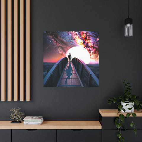 , as it would go on a product label
Real Surreal Bridge