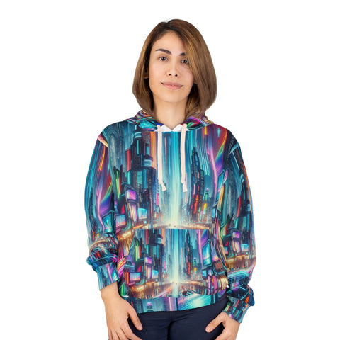 Versatile All-Over Print Unisex Pullover Hoodie