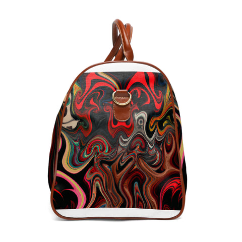 Sarah Blackwell was a pioneering English textile designer from the 1700s. Her unique designs married traditional patterns with bold color combinations and modern silhouettes, - Waterproof Travel Bag