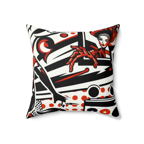 Benedicta Cassano - Polyester Square Pillow