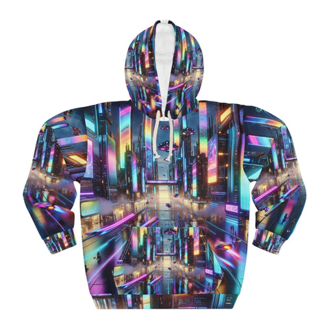 Versatile Unisex All-Over Print Pullover Hoodie