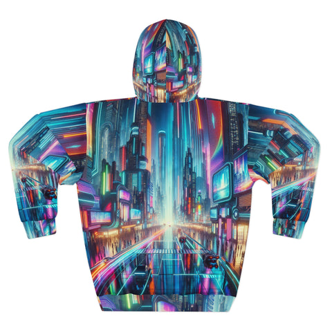 Versatile All-Over Print Unisex Pullover Hoodie