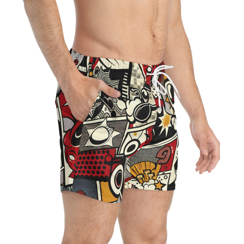 Isabella Corletto - Swim Trunks – WONDR AI | AI PRINT ON DEMAND PRODUCTS