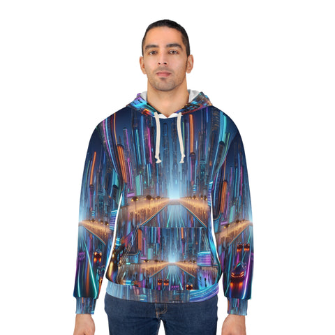 Versatile Unisex All-Over Print Pullover Hoodie