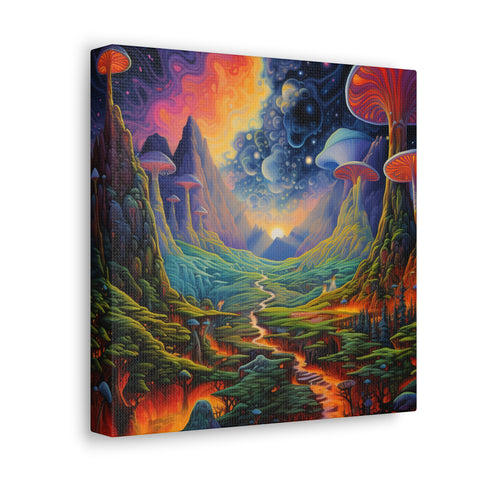 "Voyage of Vibrancy: Surreal Illusion in Intricate Abstract Dimensions"
