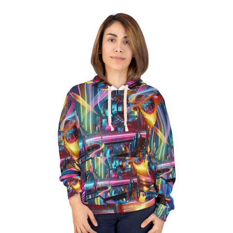 Versatile Unisex All-Over Print Pullover Hoodie