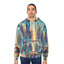 Versatile All-Over Print Unisex Pullover Hoodie