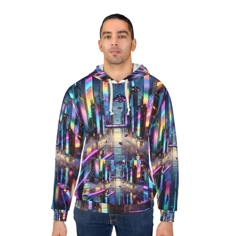 Versatile Unisex All-Over Print Pullover Hoodie