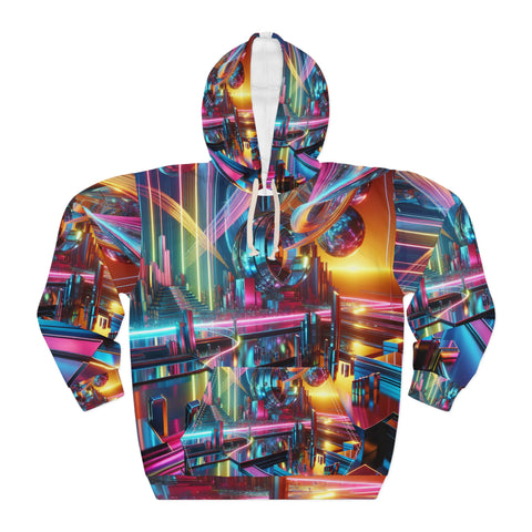 Versatile Unisex All-Over Print Pullover Hoodie