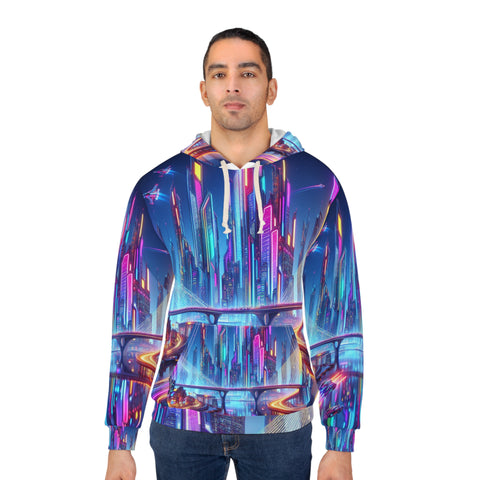 Versatile Unisex All-Over Print Pullover Hoodie