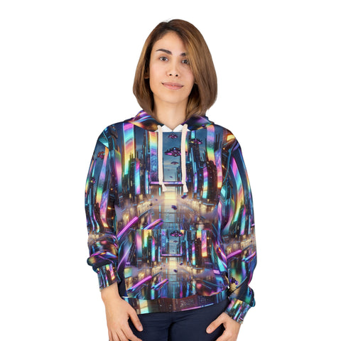 Versatile Unisex All-Over Print Pullover Hoodie