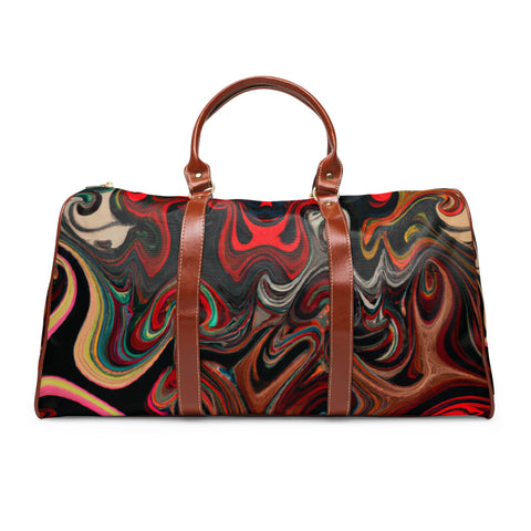 Sarah Blackwell was a pioneering English textile designer from the 1700s. Her unique designs married traditional patterns with bold color combinations and modern silhouettes, - Waterproof Travel Bag