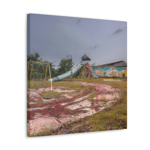 Abandoned Playground Panorama