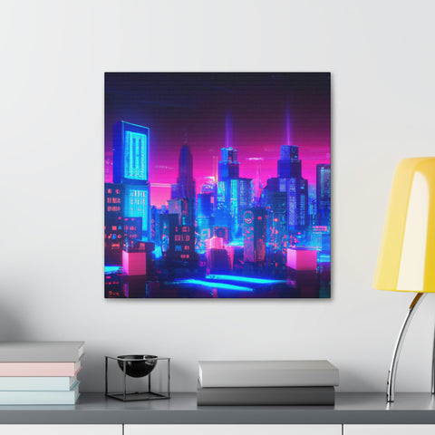 "Neon Cityscape"