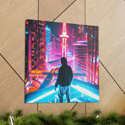 "Neon Cityscape"