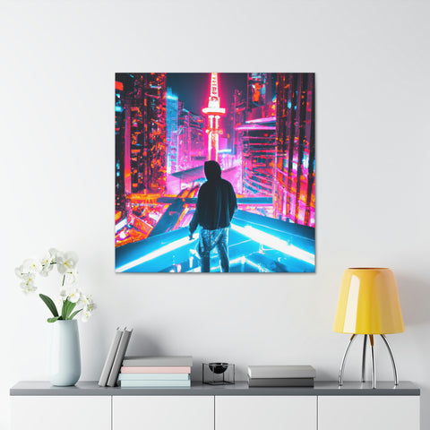 "Neon Cityscape"